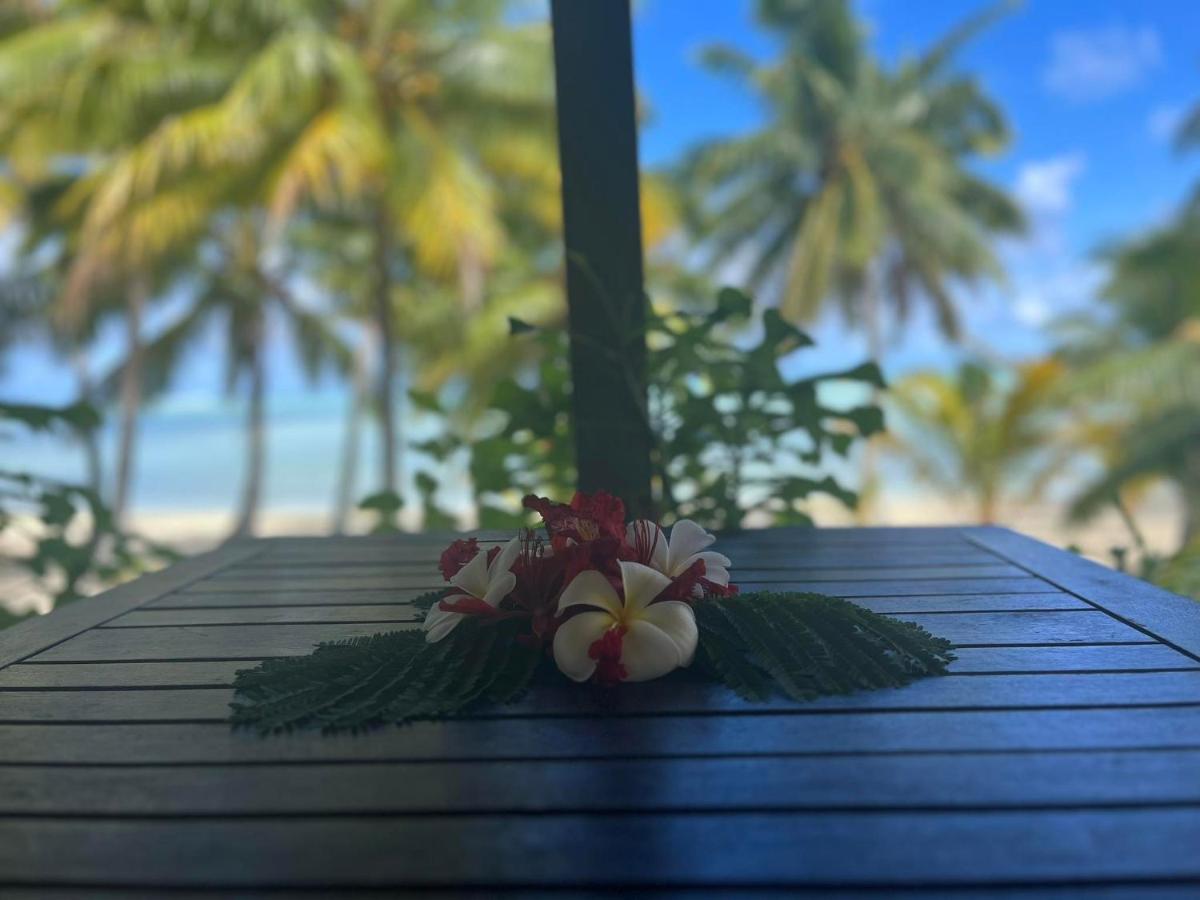 Paparei Beachfront Bungalows, Aitutaki Arutanga Exterior foto